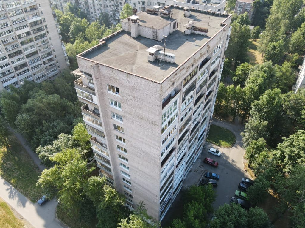 Обследование фасадов здания
